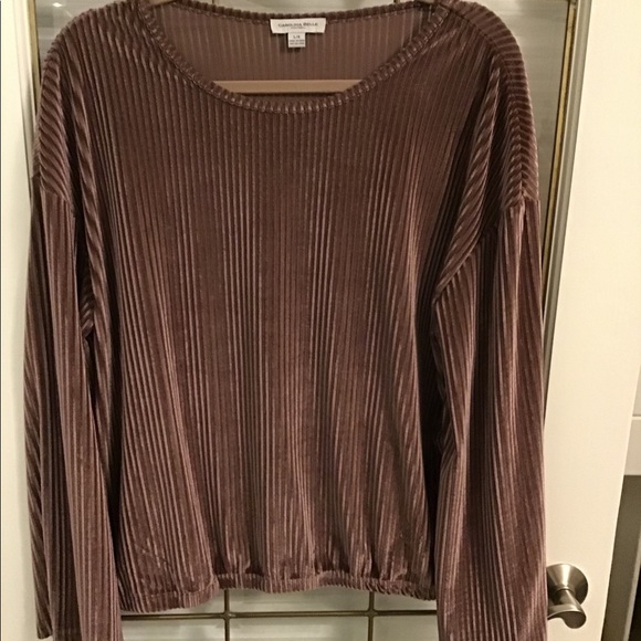 Blush Velvet Top - Picture 4 of 4